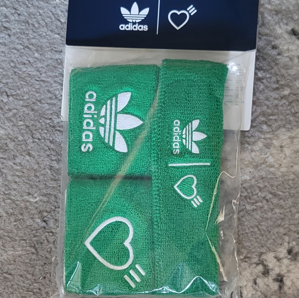Adidas "Human Made" Headband and Wristband set